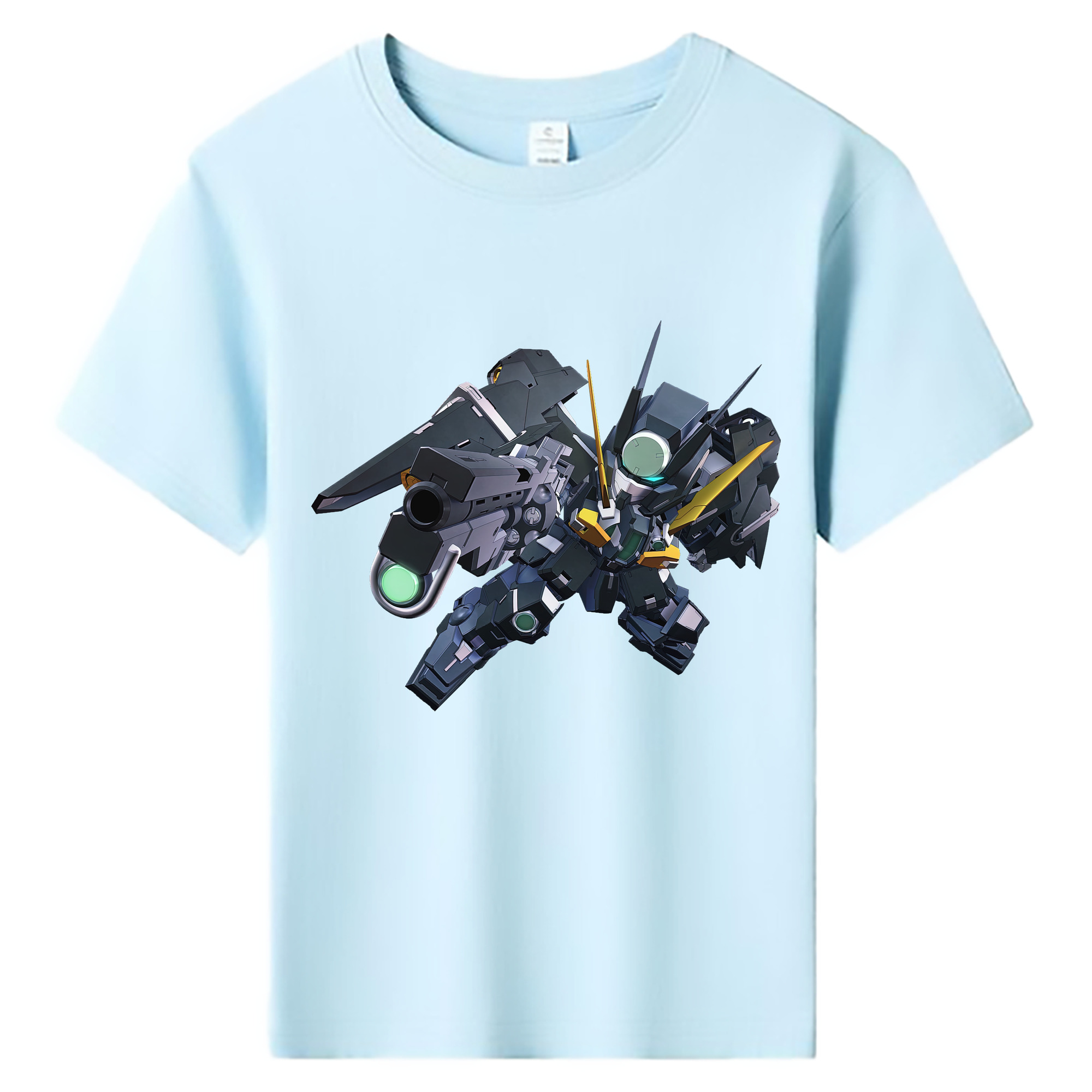 （画像用） 機動戦士ガンダム Mobile Suit Gundam 綿100％キッズTシャツ（フロントプリント）